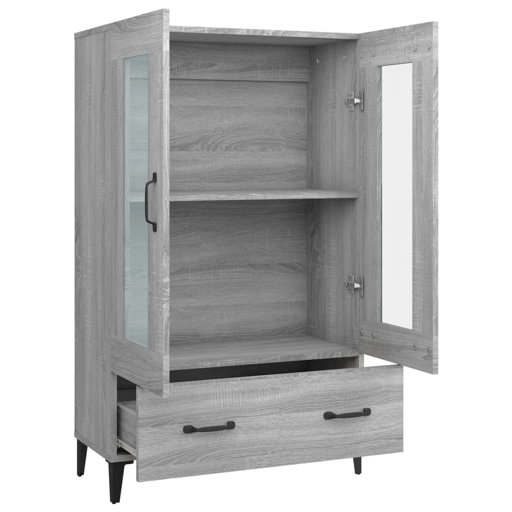Skåp Sonoma Grå 70x31x115 cm