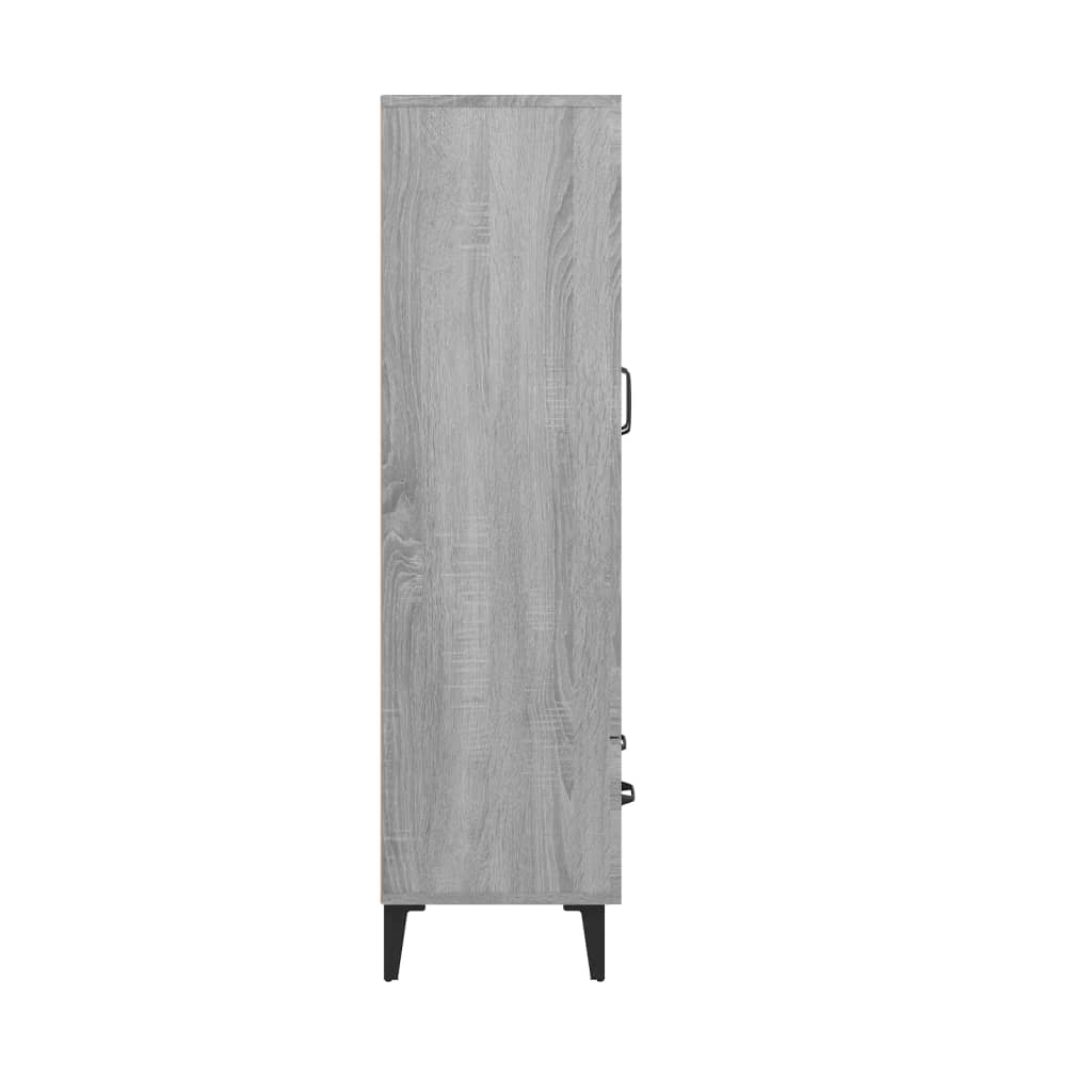 Skåp Sonoma Grå 70x31x115 cm