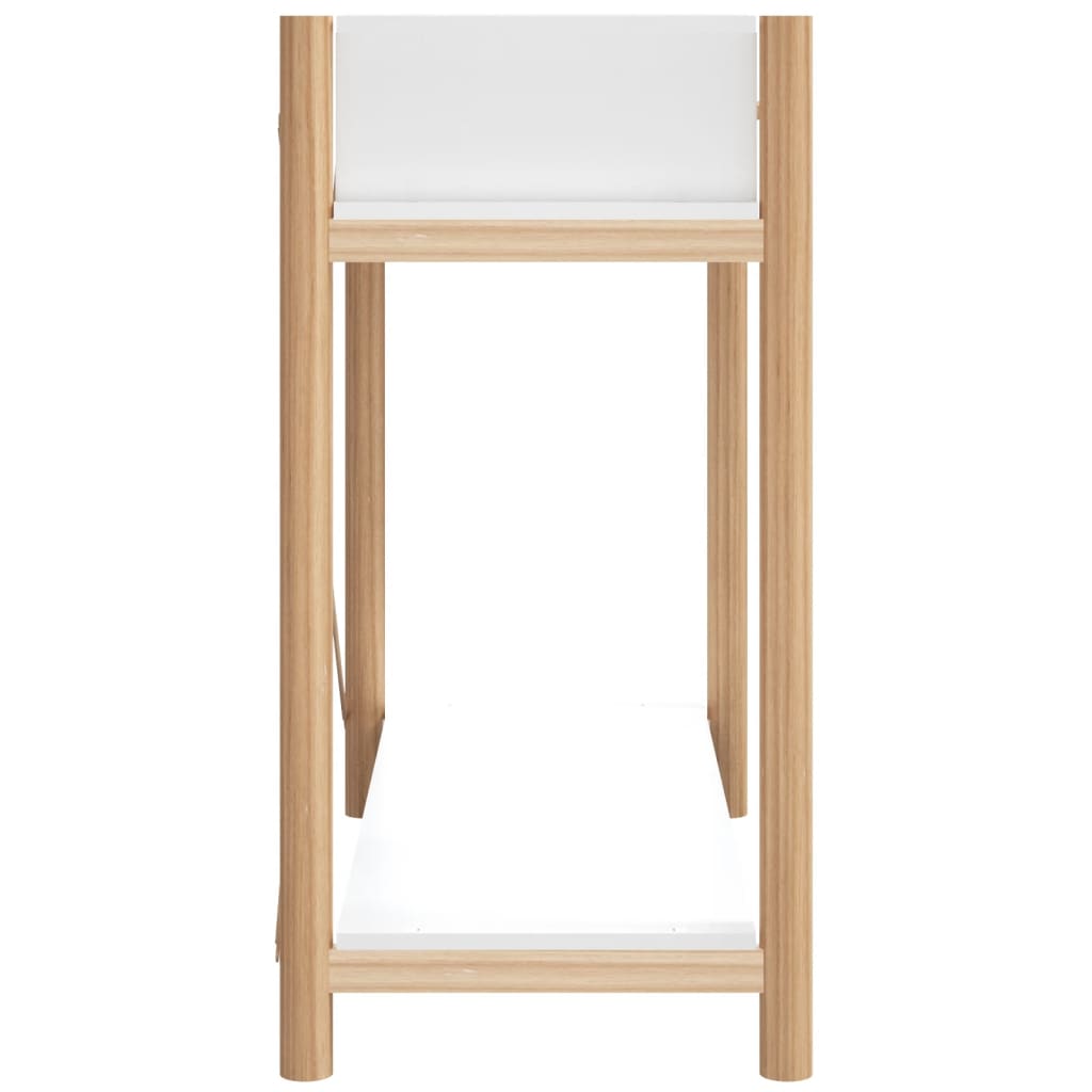 Avlastningsbord Konsollbord Vit 82x38x75 cm