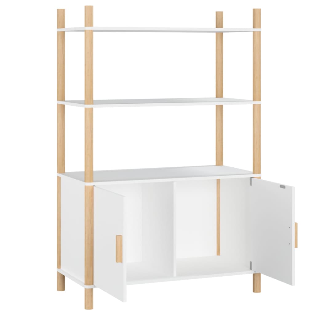 Skåp Vit 80x40x121 cm