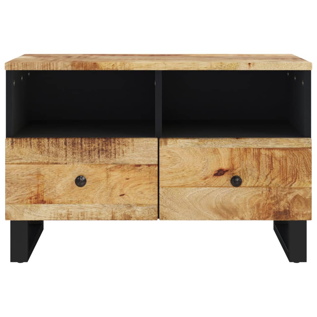 Tv-bänk 70x33x46 cm massivt mangoträ