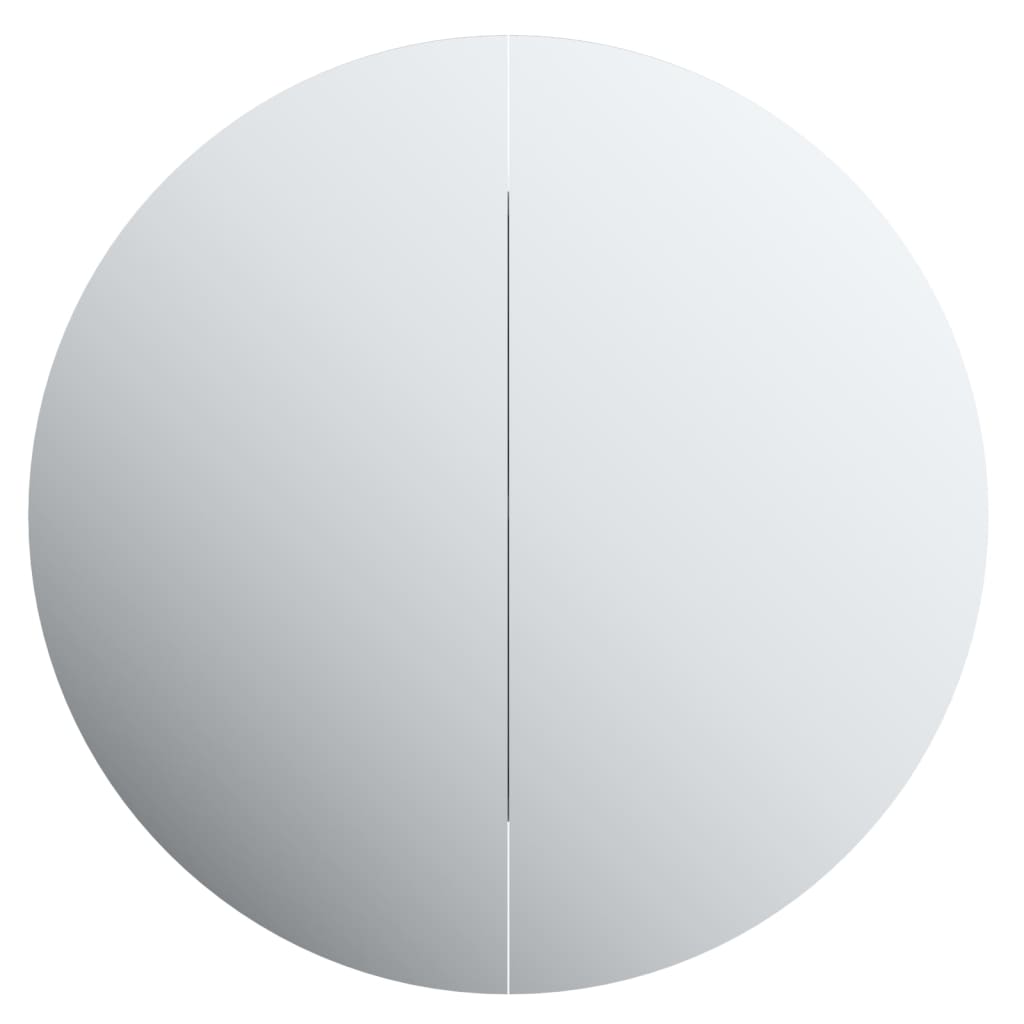 Badrumsspegel Spegelskåp LED Ek 40x40x17,5 cm