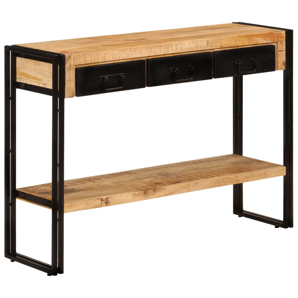 Avlastningsbord Konsollbord Trä 110x30x76 cm massivt mangoträ