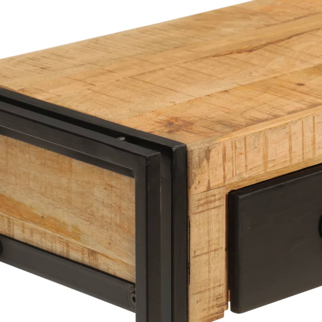 Avlastningsbord Konsollbord Trä 110x30x76 cm massivt mangoträ
