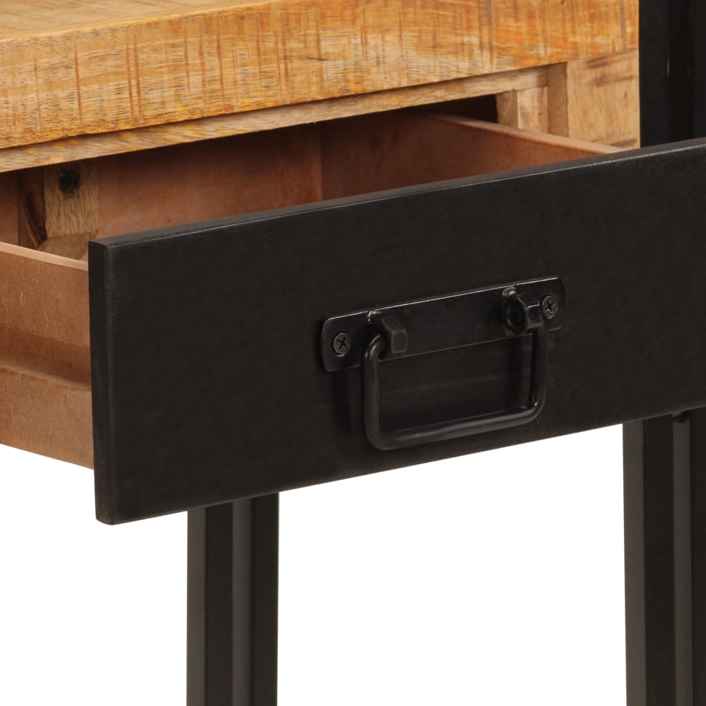 Avlastningsbord Konsollbord Trä 110x30x76 cm massivt mangoträ