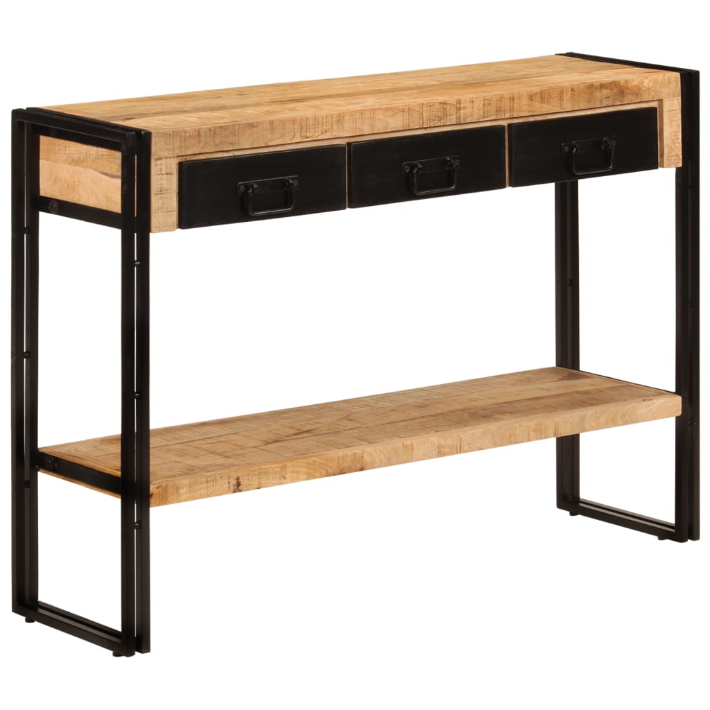 Avlastningsbord Konsollbord Trä 110x30x76 cm massivt mangoträ
