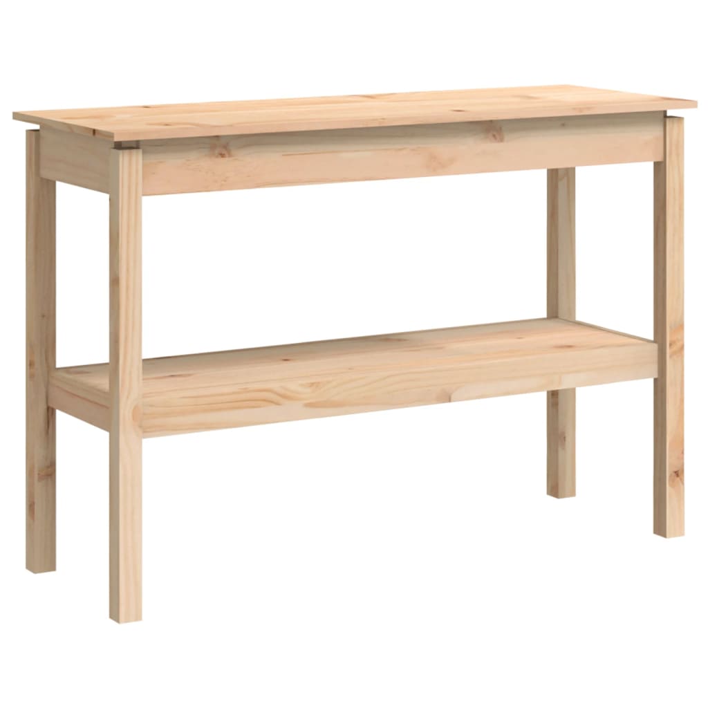 Avlastningsbord Konsollbord Trä 110x40x75 cm massiv furu