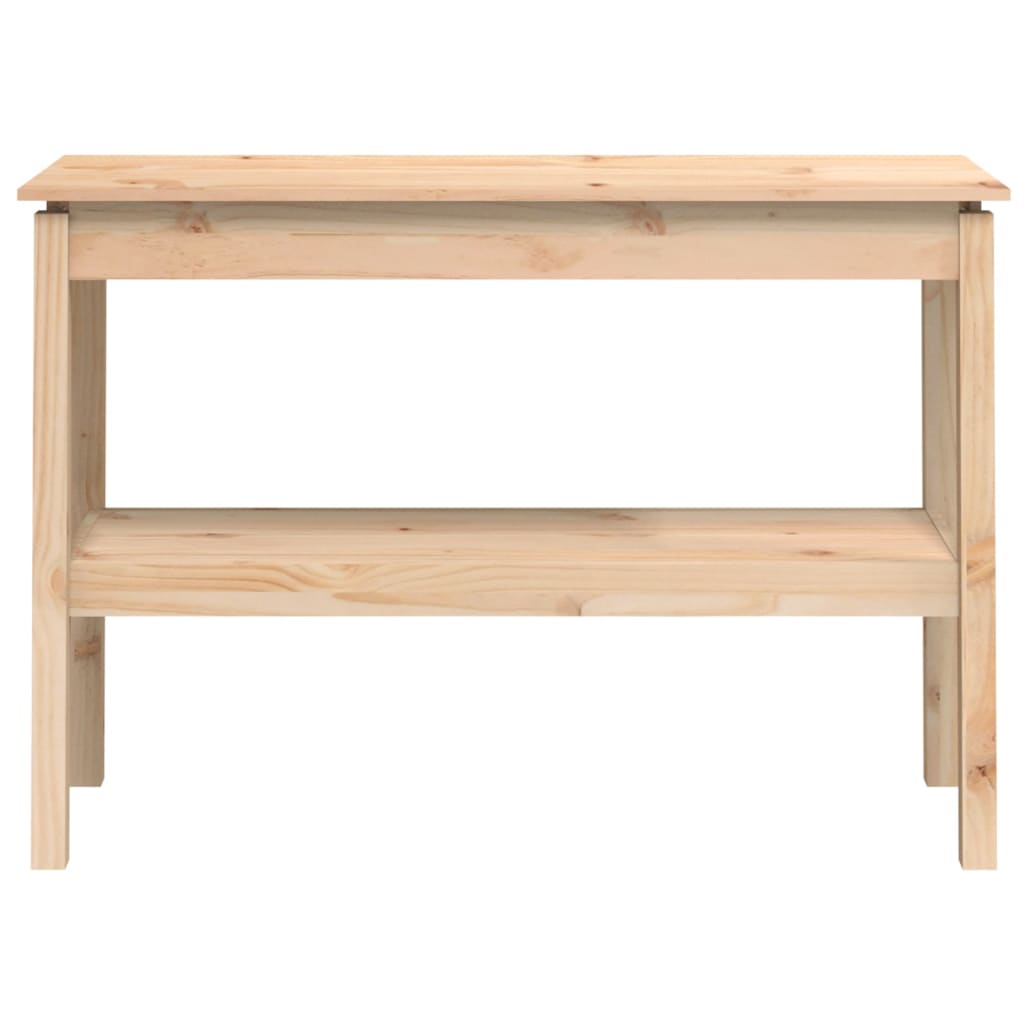 Avlastningsbord Konsollbord Trä 110x40x75 cm massiv furu