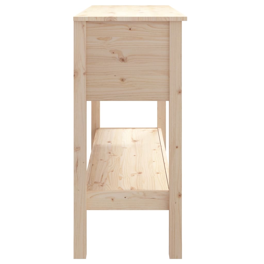 Avlastningsbord Konsollbord Trä100x35x75 cm massiv furu