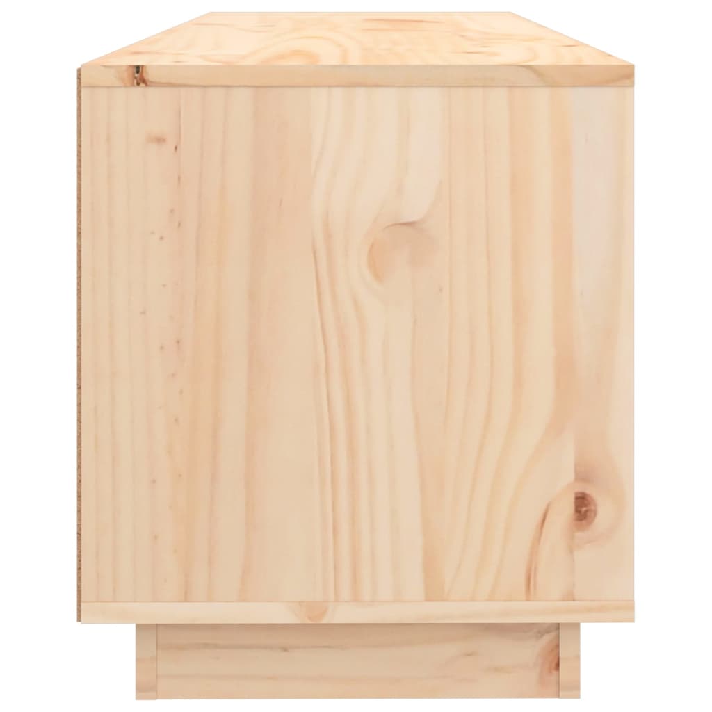 Tv-bänk 100x34x40 cm massiv furu