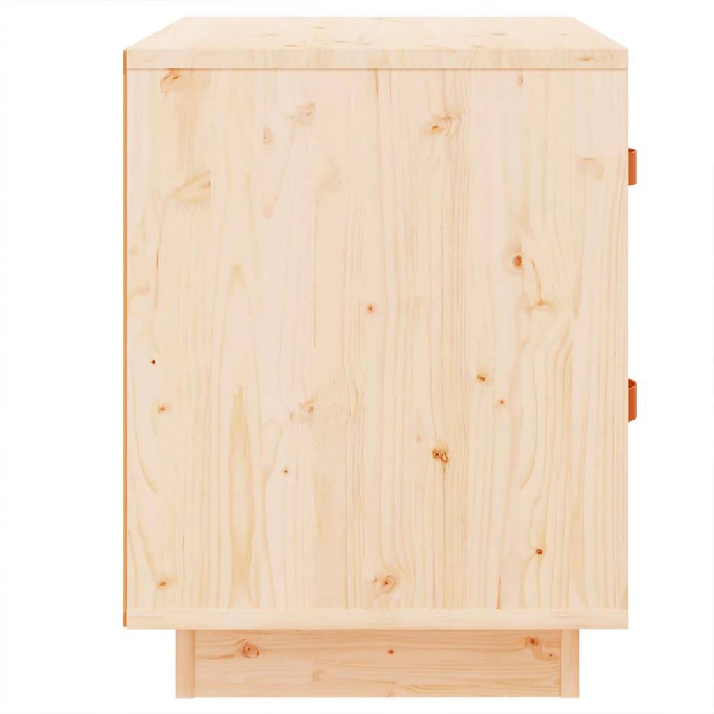 Sängbord 2 st 40x34x45 cm massivt furu