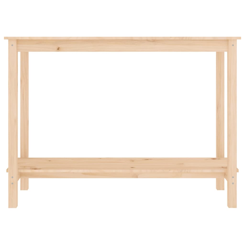 Avlastningsbord Konsollbord Trä 110x40x80 cm massiv furu