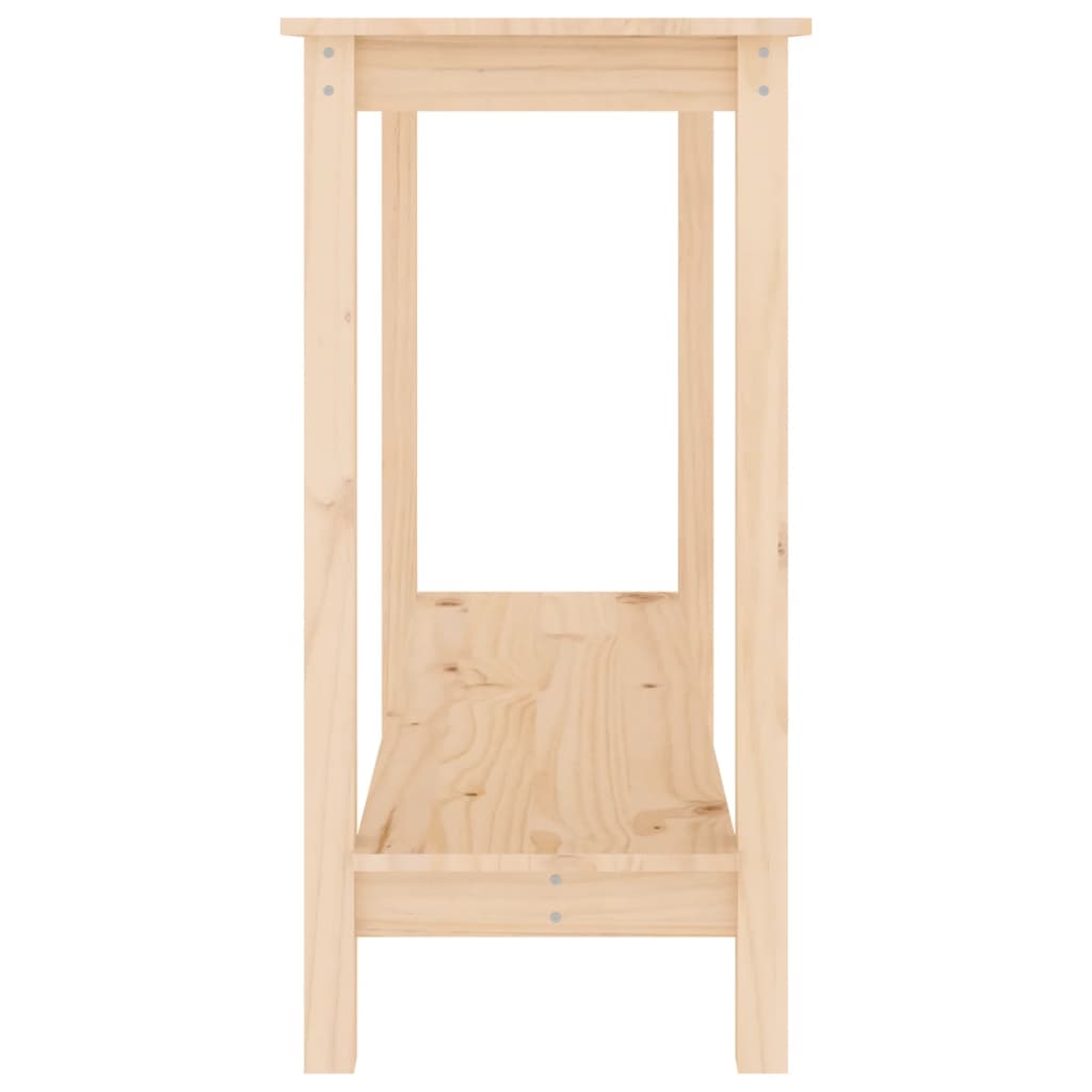Avlastningsbord Konsollbord Trä 110x40x80 cm massiv furu