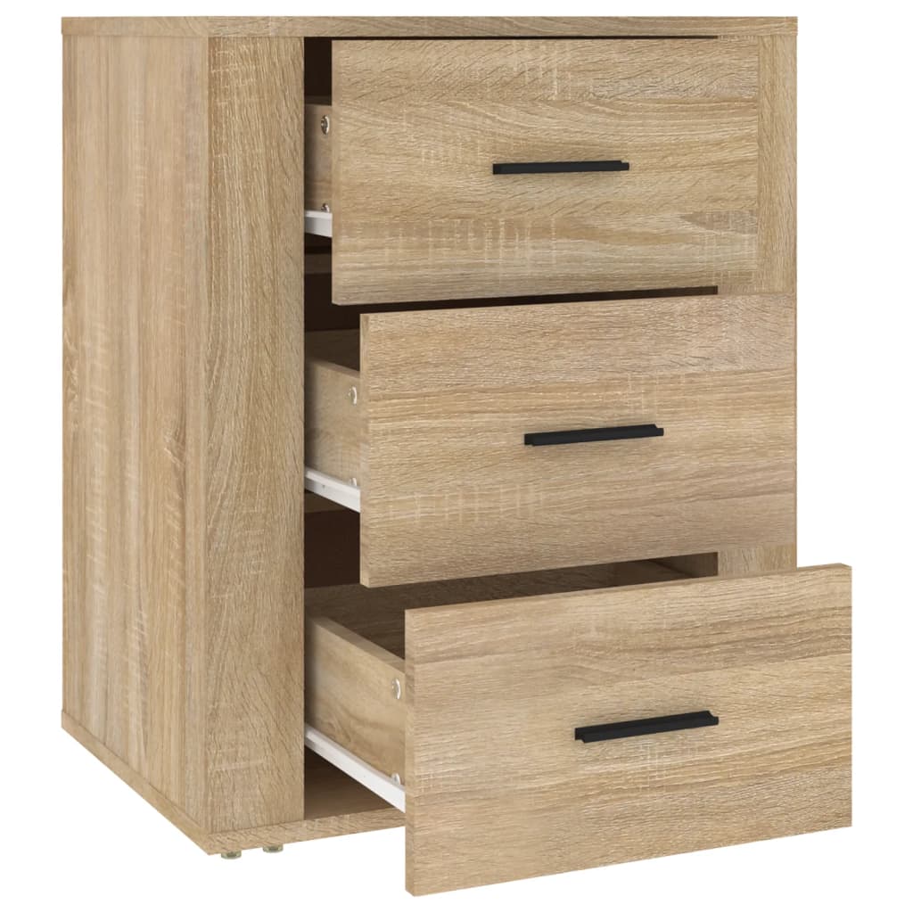 Sängbord Nattduksbord Sonoma Ek 50x36x60 cm