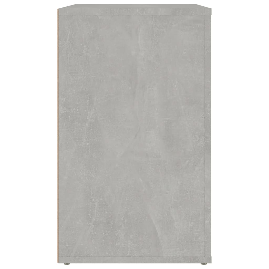 Sängbord Nattduksbord Betonggrå 50x36x60 cm