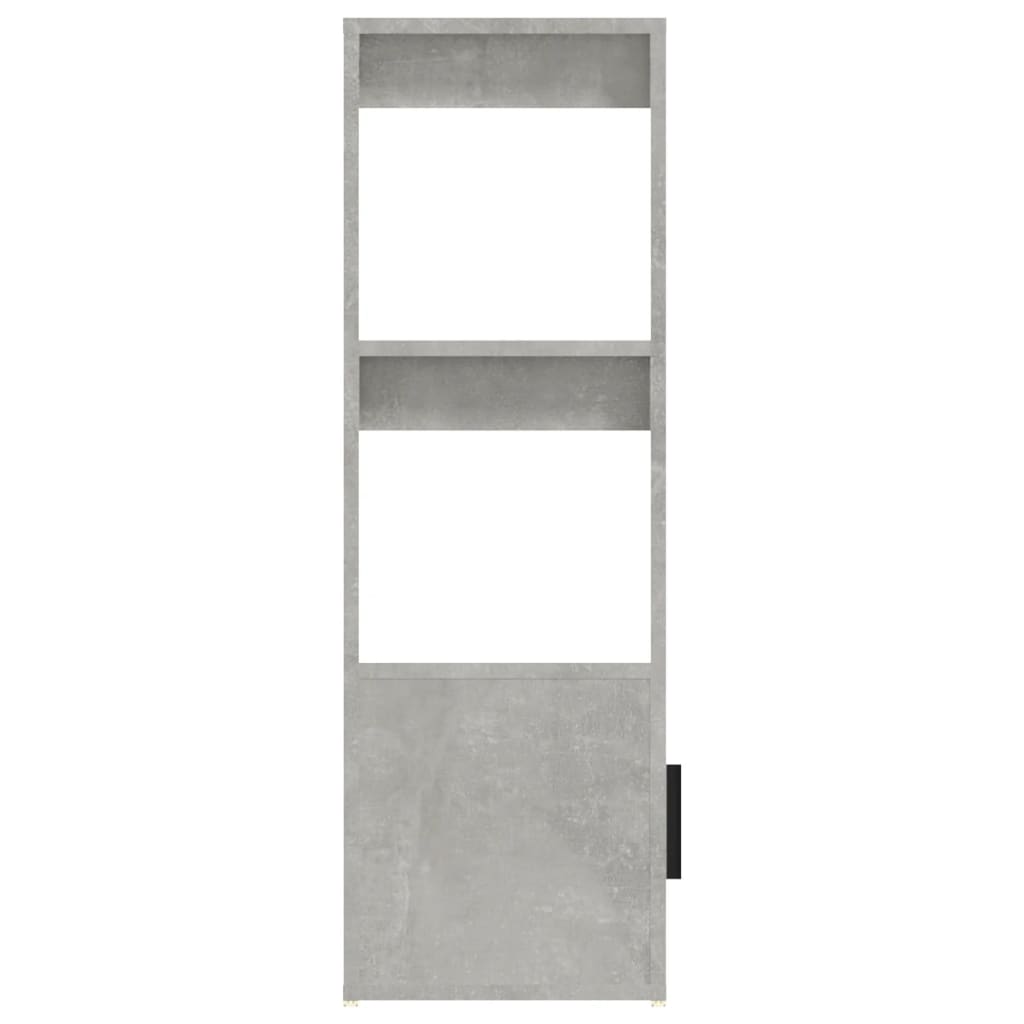 Skåp Betonggrå 80x30x90 cm