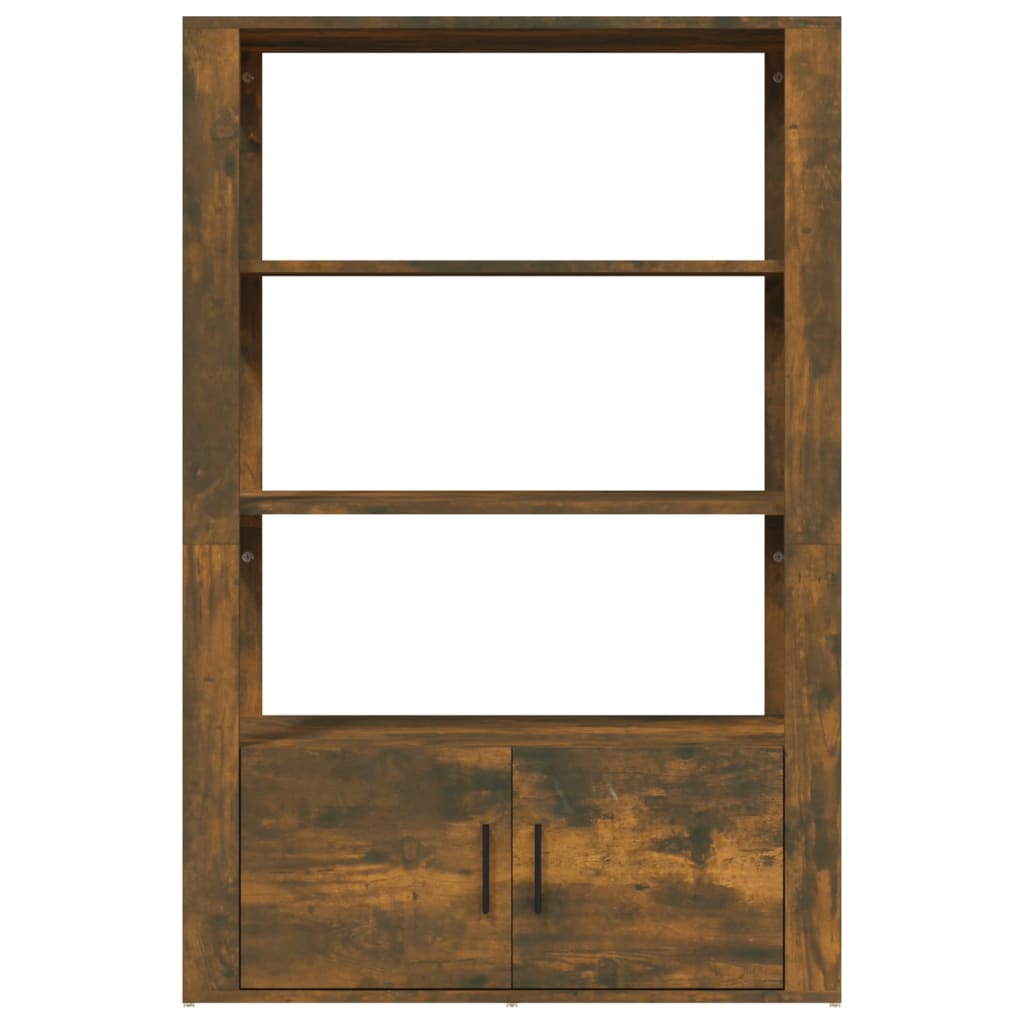 Sidobord Rökfärgad Ek 80x30x119,5 cm