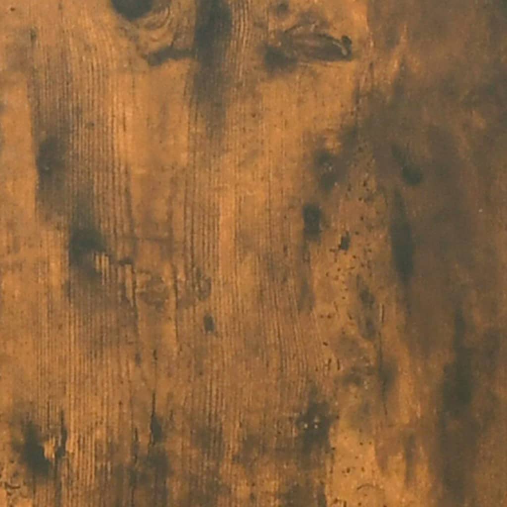 Sidobord Rökfärgad Ek 80x30x119,5 cm