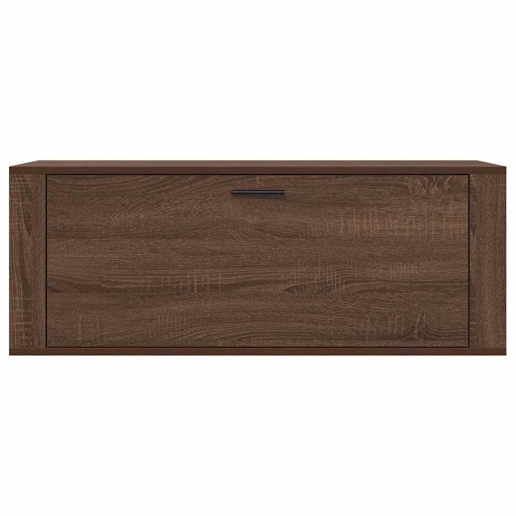 Skoställ Brun Ek 100x35x38 cm