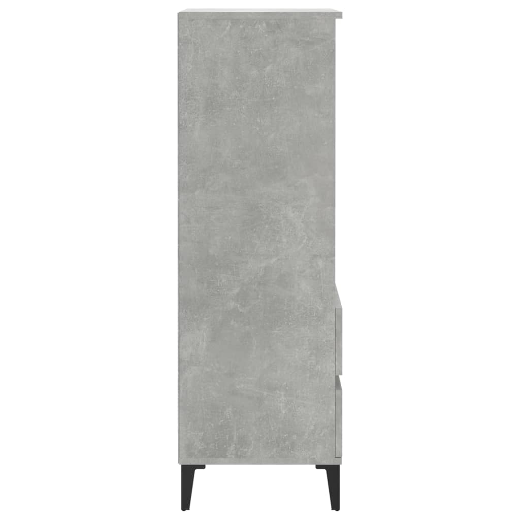 Skåp Betonggrå 40x36x110 cm