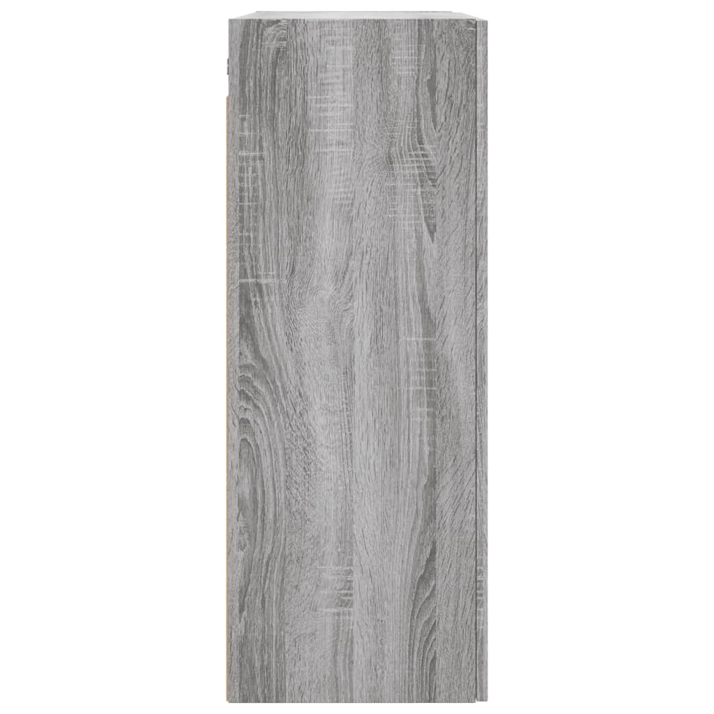 Väggskåp Sonoma Grå 2 st 69,5x34x90 cm