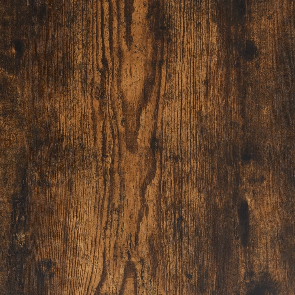 Väggskåp Rökfärgad Ek 2 st 69,5x34x90 cm
