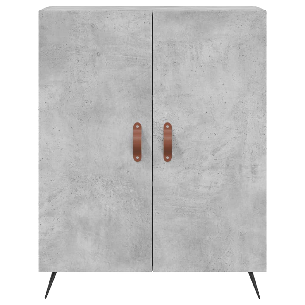 Skåp Betonggrå 69,5x34x180 cm