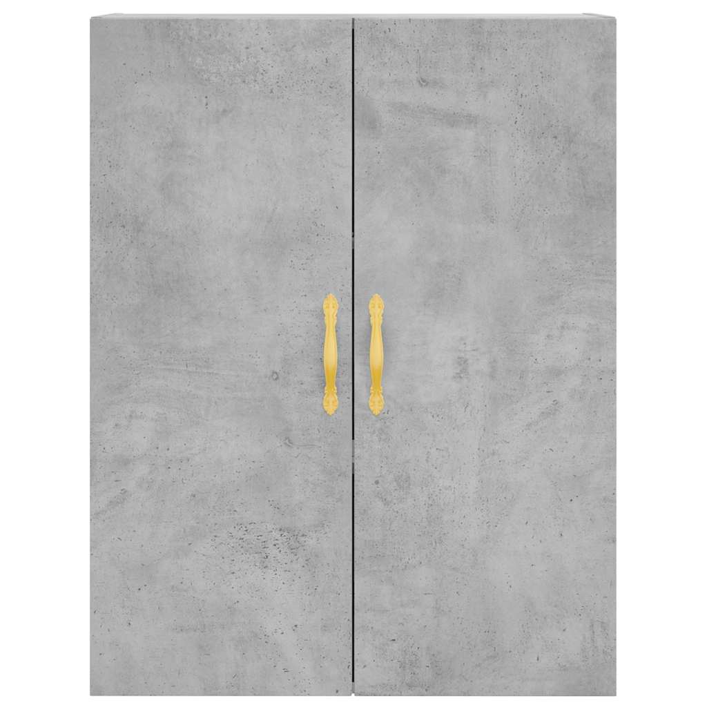Skåp Betonggrå 69,5x34x180 cm