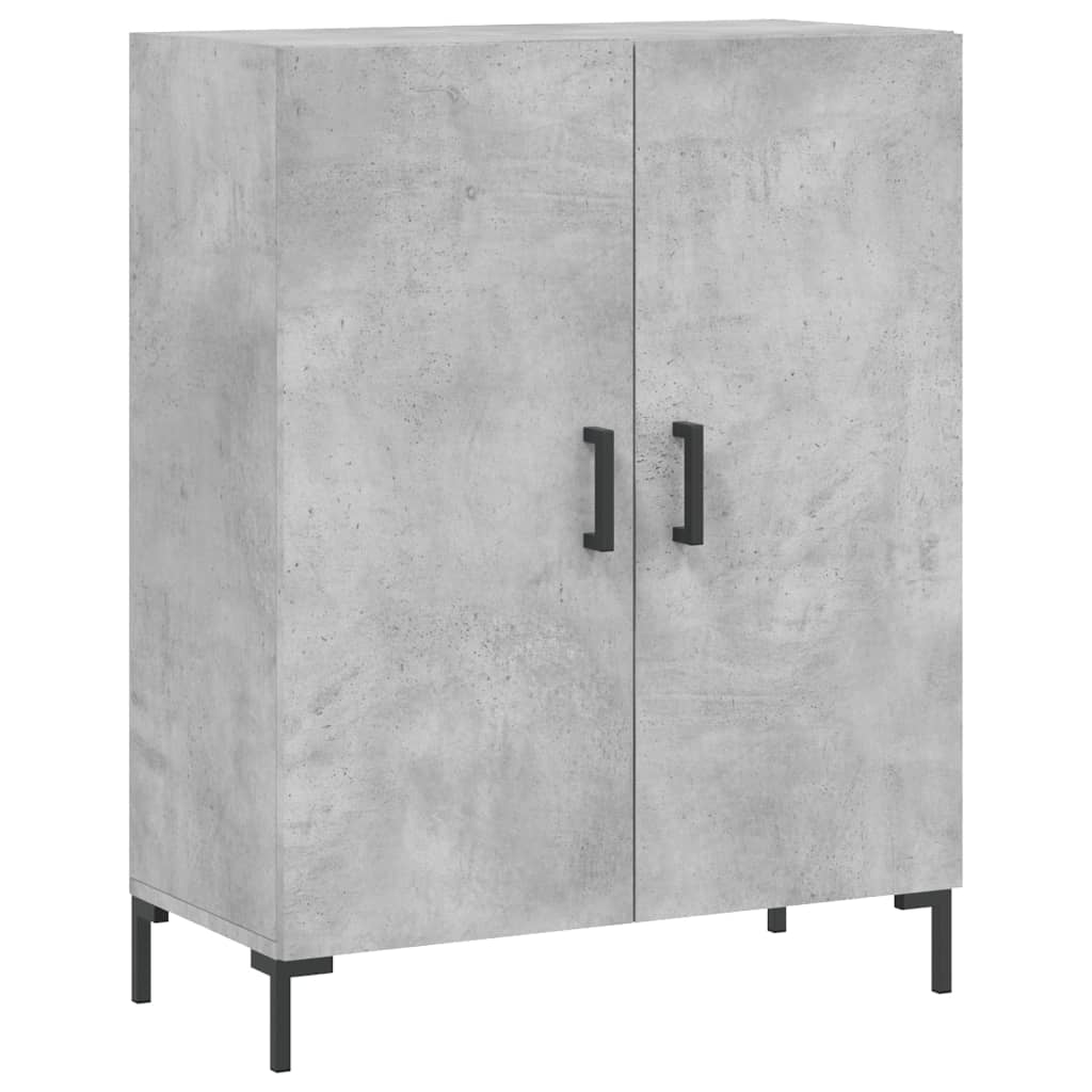Skåp Betonggrå 69,5x34x180 cm