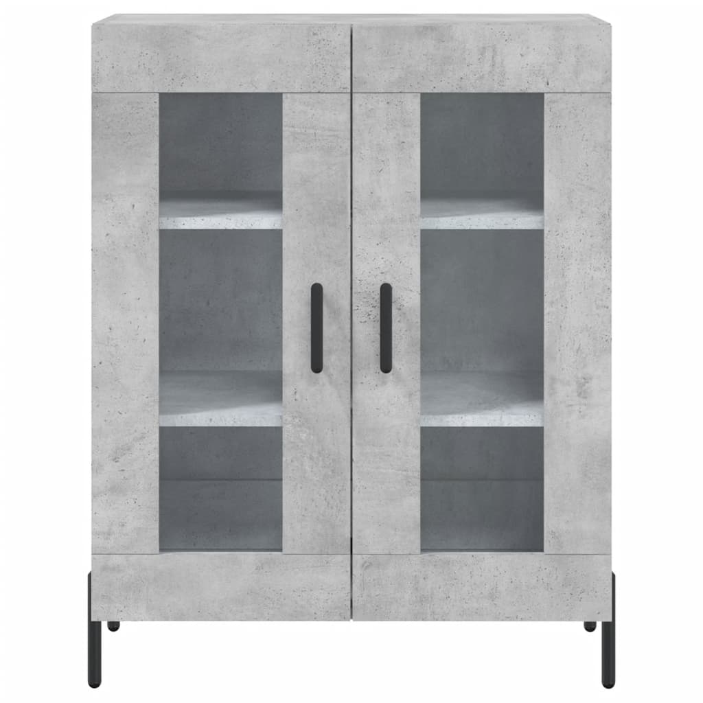 Skåp Betonggrå 69,5x34x180 cm