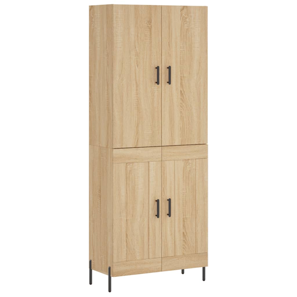 Skåp Sonoma Ek 69,5x34x180 cm
