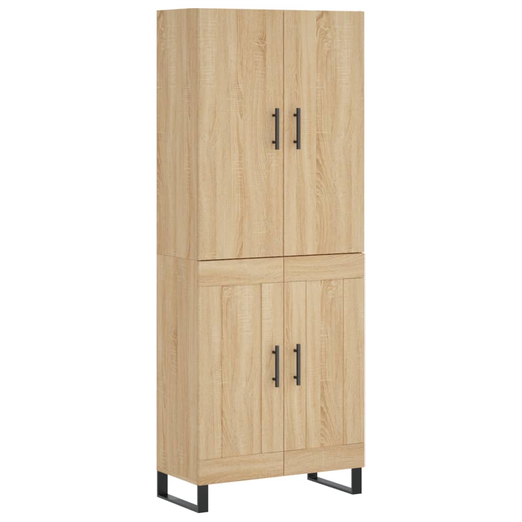 Skåp Sonoma Ek 69,5x34x180 cm