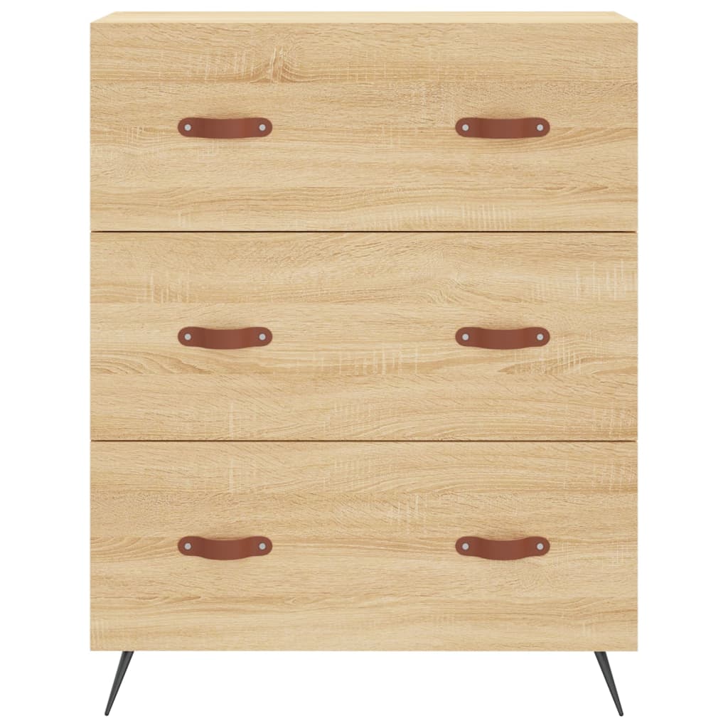 Skåp Sonoma Ek 69,5x34x180 cm