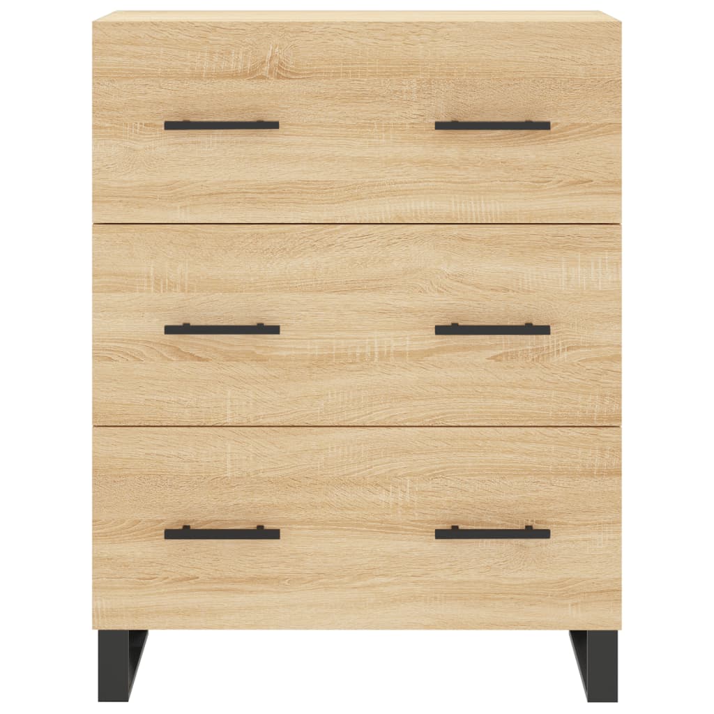 Skåp Sonoma Ek 69,5x34x180 cm