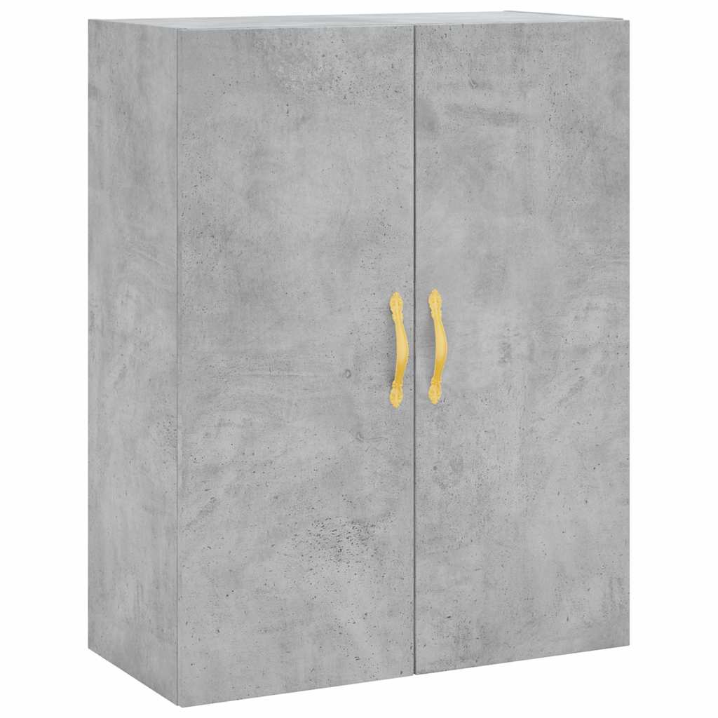 Skåp Betonggrå 69,5x34x180 cm