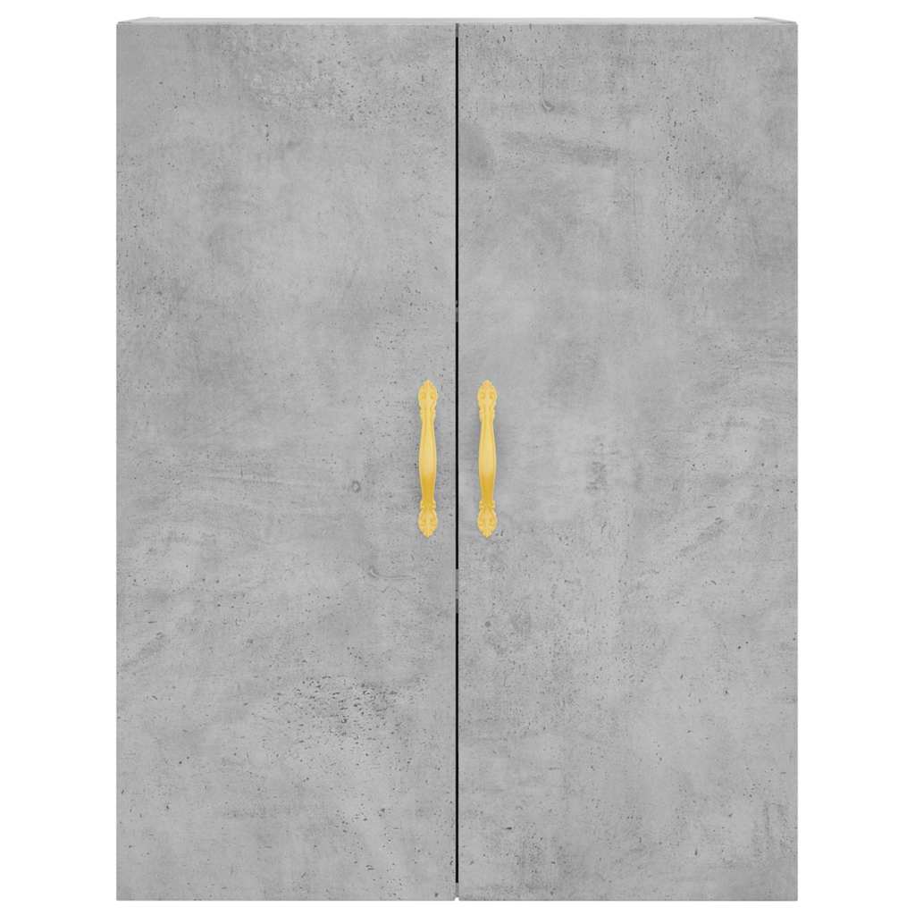 Skåp Betonggrå 69,5x34x180 cm