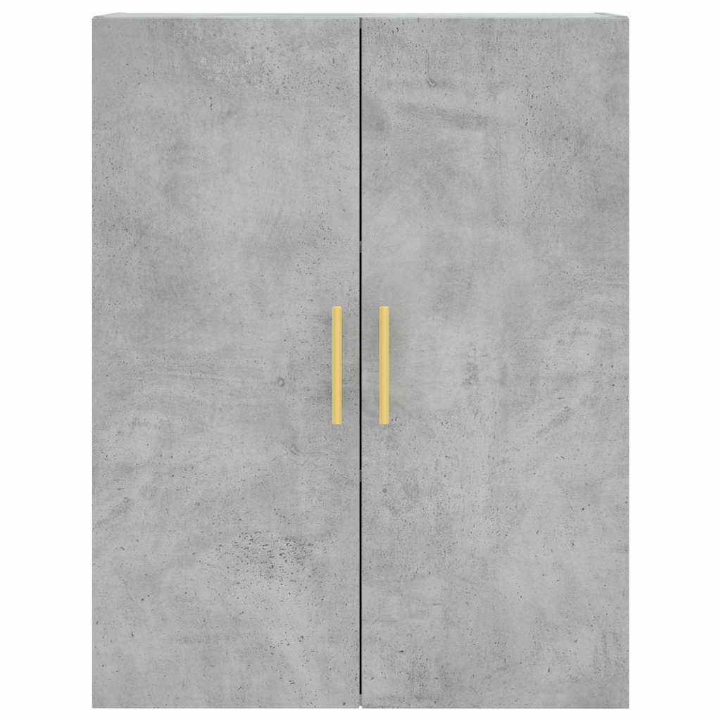 Skåp Betonggrå 69,5x34x180 cm