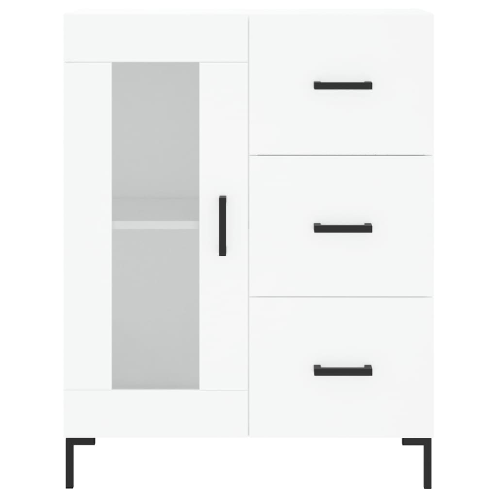 Skåp Vit 69,5x34x180 cm