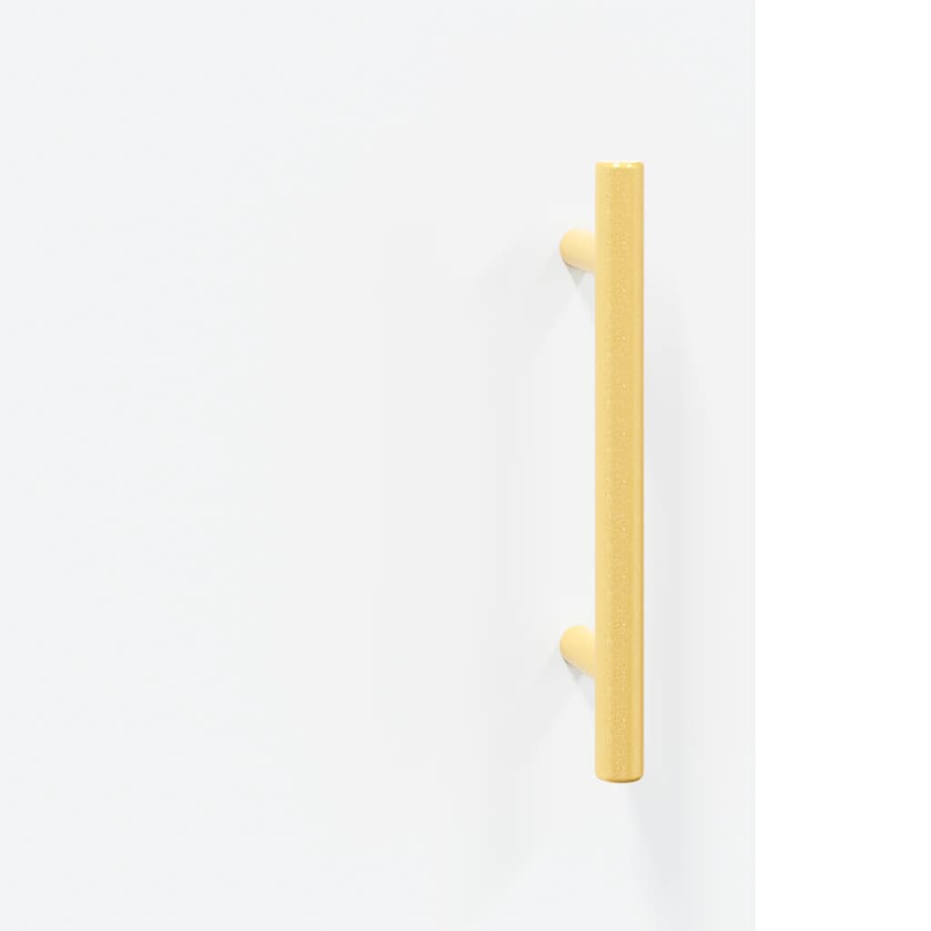 Skåp Vit 69,5x34x180 cm