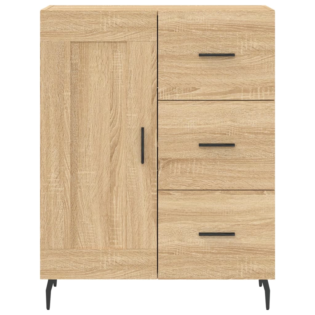 Skåp Sonoma Ek 69,5x34x180 cm