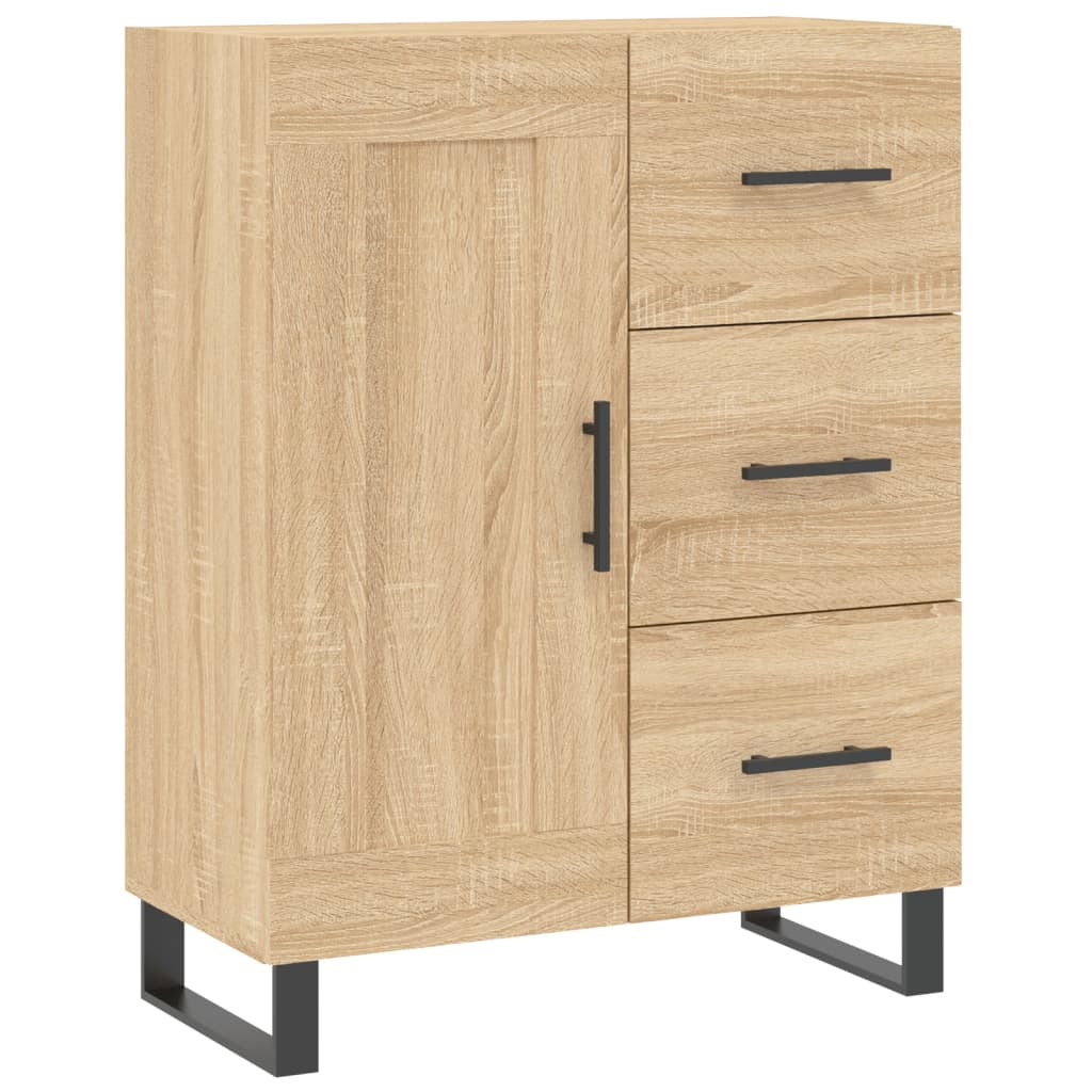 Skåp Sonoma Ek 69,5x34x180 cm