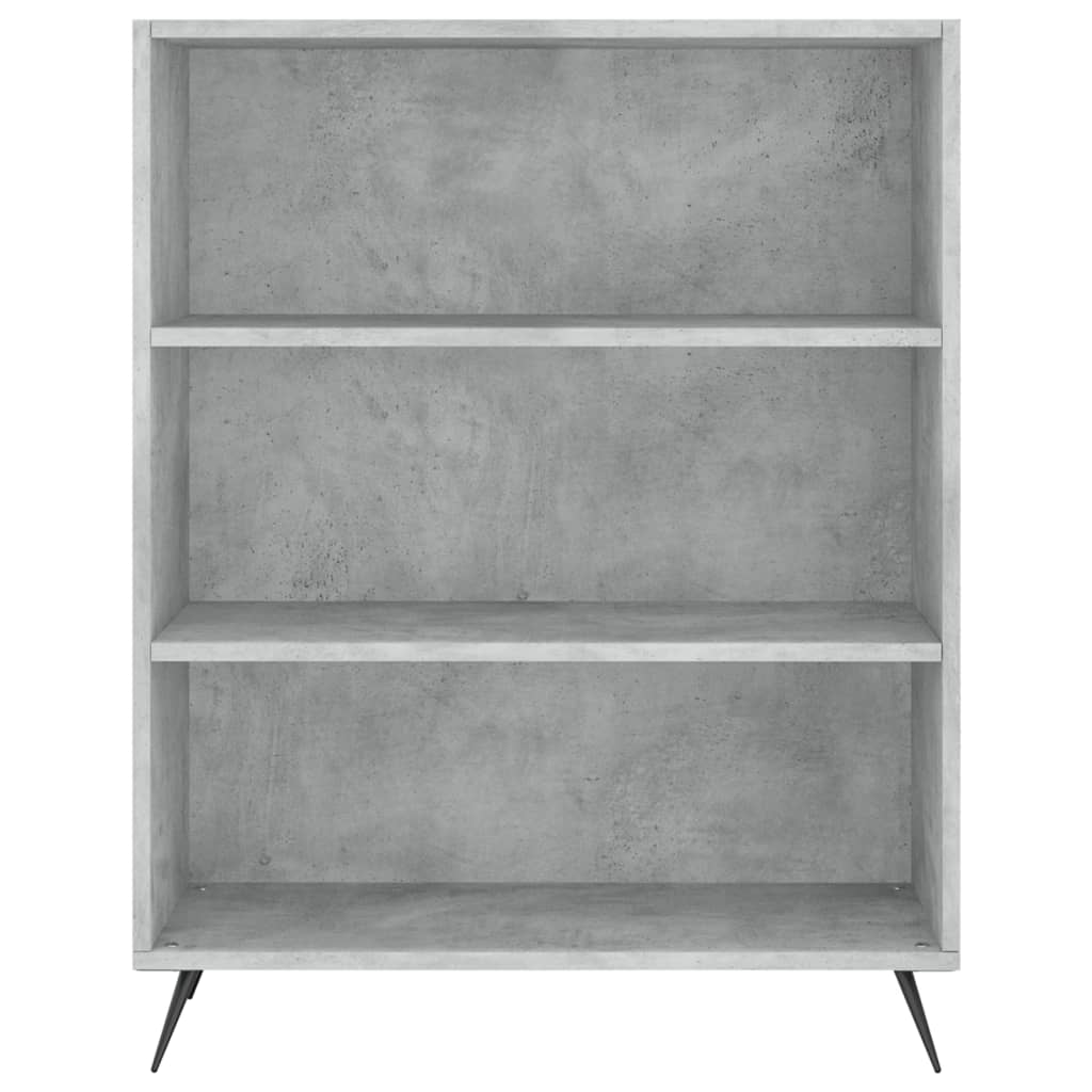 Skåp Betonggrå 69,5x34x180 cm