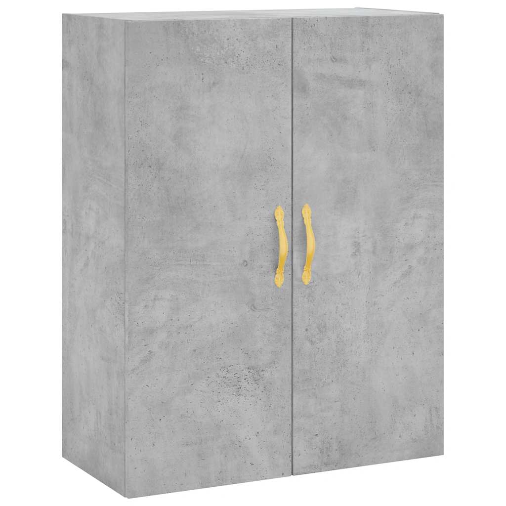 Skåp Betonggrå 69,5x34x180 cm