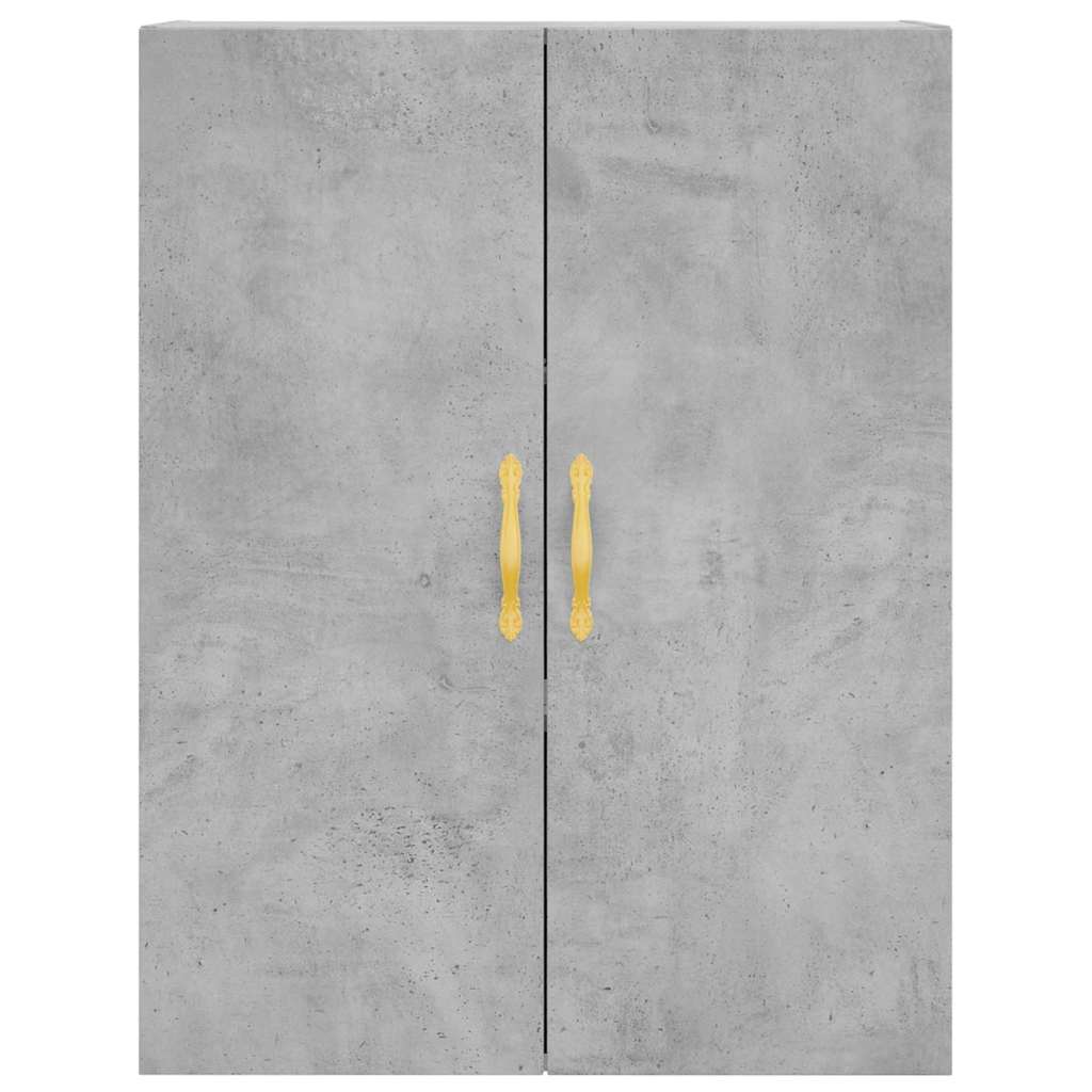 Skåp Betonggrå 69,5x34x180 cm