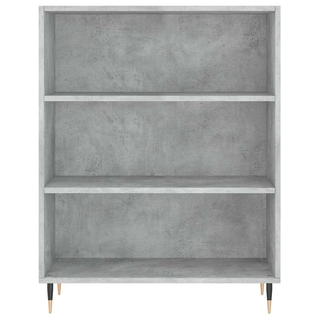 Skåp Betonggrå 69,5x34x180 cm