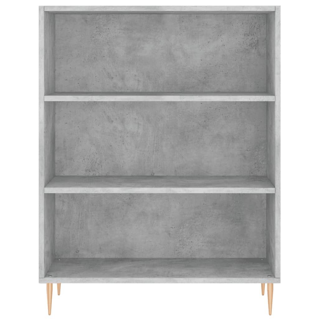 Skåp Betonggrå 69,5x34x180 cm