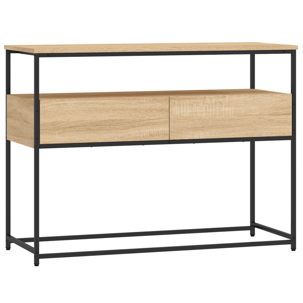 Avlastningsbord Konsollbord Sonoma Ek 100x40x75 cm