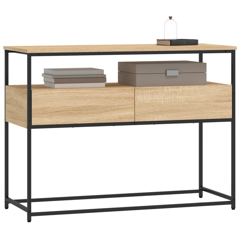 Avlastningsbord Konsollbord Sonoma Ek 100x40x75 cm