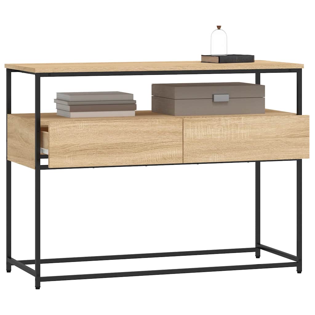 Avlastningsbord Konsollbord Sonoma Ek 100x40x75 cm