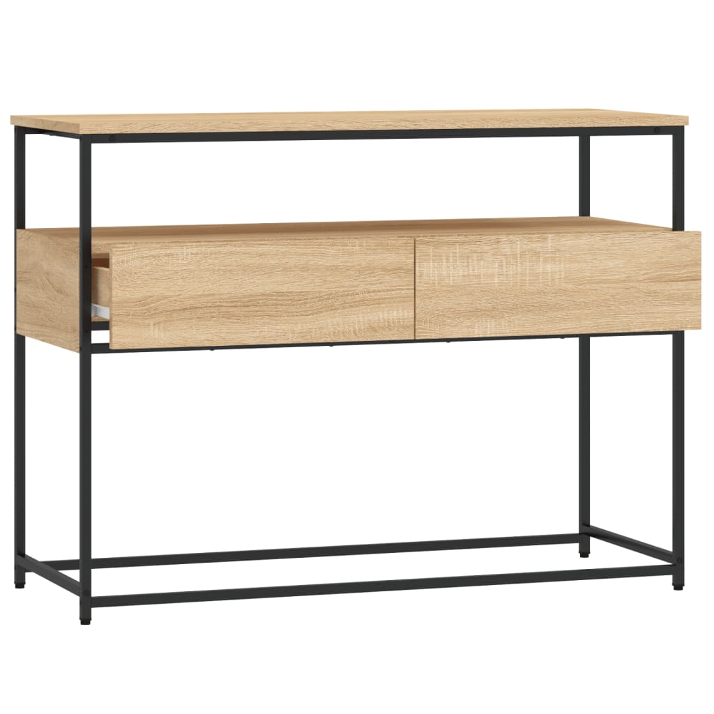 Avlastningsbord Konsollbord Sonoma Ek 100x40x75 cm